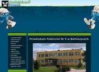 Strona internetowa z Przedszkole nr 9 Publiczne