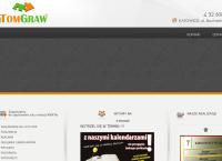 Strona internetowa z Fhu Tomgraw Damian Tomanek