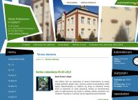 Strona internetowa z Szkoła Podstawowa im. T. Sygietyńskiego