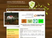 Strona internetowa z Szkoła Podstawowa Nr 2