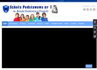 Strona internetowa z Szkoła Podstawowa Nr 1