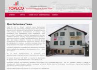 Strona internetowa z Topeco - Koźlikowski Mirosław - Biuro Rachunkowe