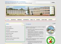 Strona internetowa z Szkoła Podstawowa Nr 3