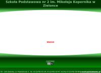 Strona internetowa z Szkoła Podstawowa nr 2 im. Mikołaja Kopernika