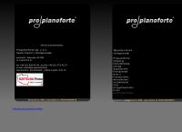 Strona internetowa z Propianoforte Sp. Z O.o.