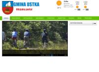 Strona internetowa z Urząd Gminy Ustka