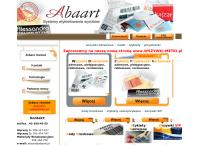 Strona internetowa z Abaart