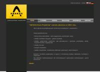 Strona internetowa z Abakus Biuro Projektów