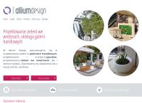 Allium design, projektowanie ogrodów, aranżacja wnętrz