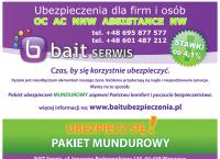 Strona internetowa z Bait Sp. z o.o.