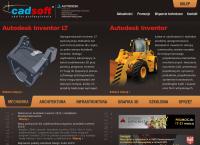 Strona internetowa z Cadsoft