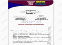 Strona internetowa z P.p.u.h. Chemidex S.c.