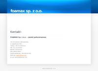 Foamax - pianki poliuretanowe