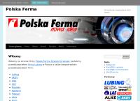 Strona internetowa z Polska Ferma