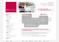 Strona internetowa z PR Project J. Gepfert