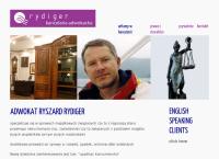 Ryszard Rydiger; Adwokat.