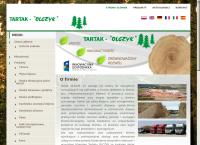Strona internetowa z Tartak Olczyk sp. z o.o.