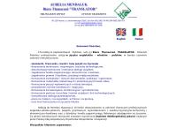 Biuro Tłumaczeń "translator"