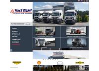 Strona internetowa z Truck Gigant Sp. Z O.o.
