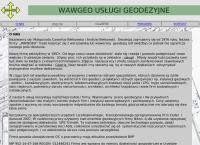 Wawgeo - Usługi Geodezyjne