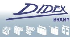 Didex - Bramy  Drzwi  Napędy  Ogrodzenia