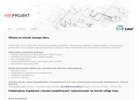 Strona internetowa z Hbms Projekt