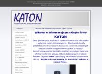 Strona internetowa z Katon Sp. Z O.o.