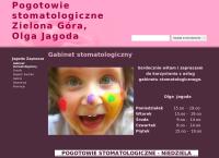 Strona internetowa z Olga Jagoda Prywatny Gabinet Stomatologiczny