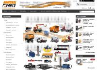 Strona internetowa z Komunal Parts