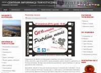 Strona internetowa z Centrum Informacji Turystycznej