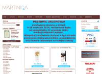 Strona internetowa z Martiniqa