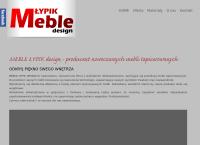 Strona internetowa z Meble Łypik