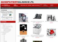 Strona internetowa z Komputerygliwice