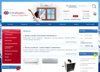 Strona internetowa z Sklep Internetowy Klimaexpert.pl
