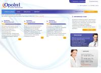 Strona internetowa z Opoltel