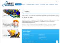Strona internetowa z AB-EX S.C.