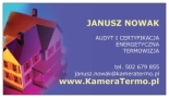 Janusz Nowak Audyt i Certyfikacja Energetyczna, Termowizja