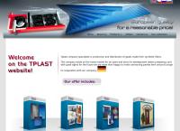 Strona internetowa z Tplast