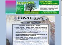 Strona internetowa z Omega Plus
