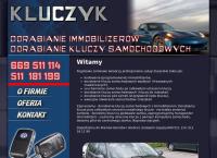 Strona internetowa z Awryjne Otwieranie Samochodów i Mieszkań Kluczyk