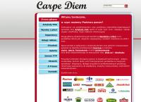 Strona internetowa z Carpe Diem Design - Artykuły Pos, Wyroby Z Plexi