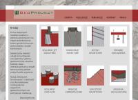 Strona internetowa z GEOPROJECT Waldemar Tutaj