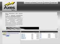 Strona internetowa z Kancelaria Rachunkowa Axes Sp. Z O.o.