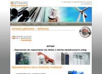 Strona internetowa z \"stranc\"