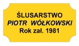 Ślusarstwo Produkcyjne i Usługowe Piotr Wółkowski