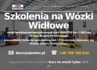 Strona internetowa z Danton Kursy na Wózki Widłowe