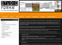 Strona internetowa z Studio Format