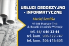 Usługi Geodezyjno-Informatyczne Maciej Szmitka