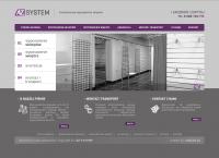 Strona internetowa z Az System Wyposażenie Sklepów