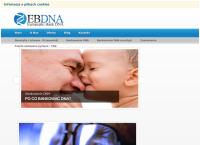 Strona internetowa z Europejski Bank Dna